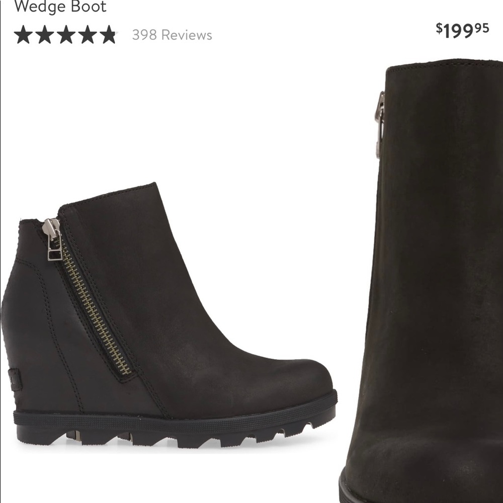 New Sorel Joan of Arc II Waterproof Wedge Boot